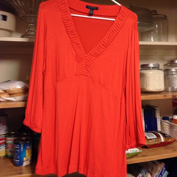 Orange banana republic shirt
