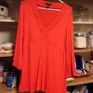 Orange banana republic shirt