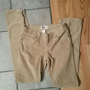 Corduroy pants