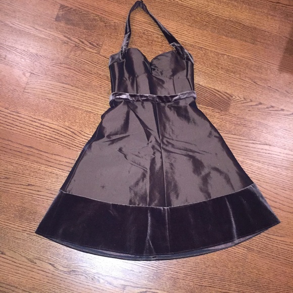 JS Collections -Brown Dress - Picture 1 of 3