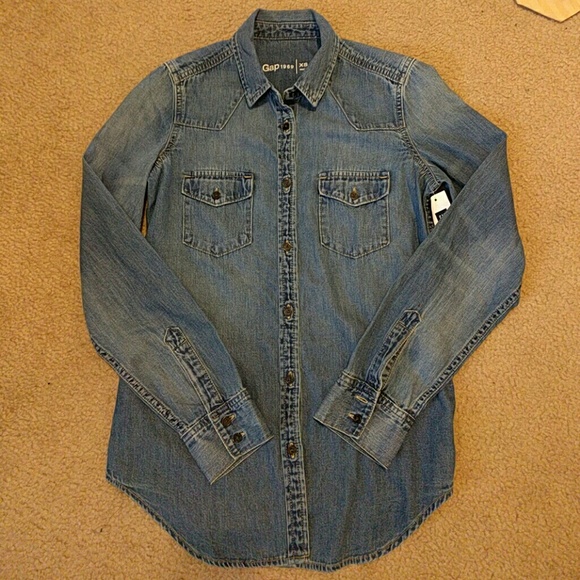 GAP western denim shirt