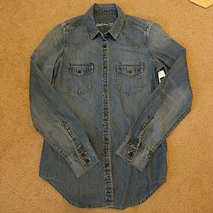 GAP western denim shirt