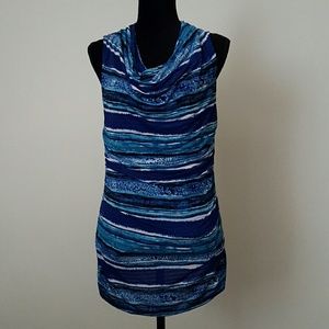 My Michelle large top - blue