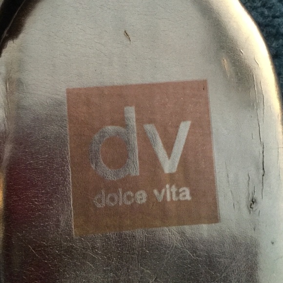 Dolce Vita Silver Sandals - Picture 2 of 2