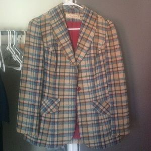 Plaid Wool blazer