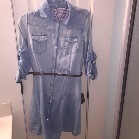 Denim dress worn once!