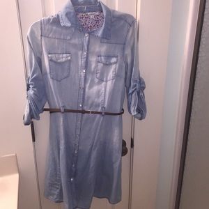 Denim dress worn once!