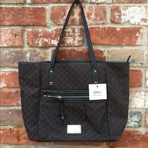 New Nine West "Central Time" Tote Bag