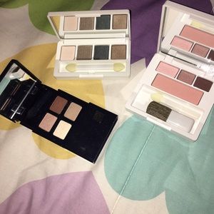 Very natural looking eyeshadows