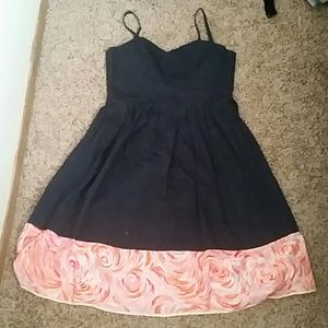 Blue dress. Donated
