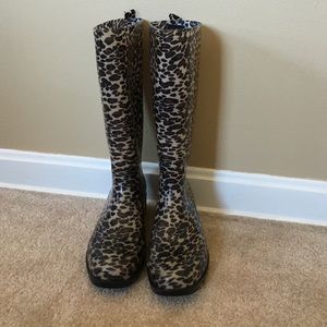 Cheetah Rain Boots