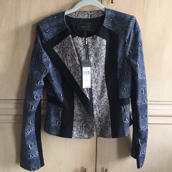 New BCBGMAXAZRIA  Jacket. Snake skin pattern - Picture 1 of 4