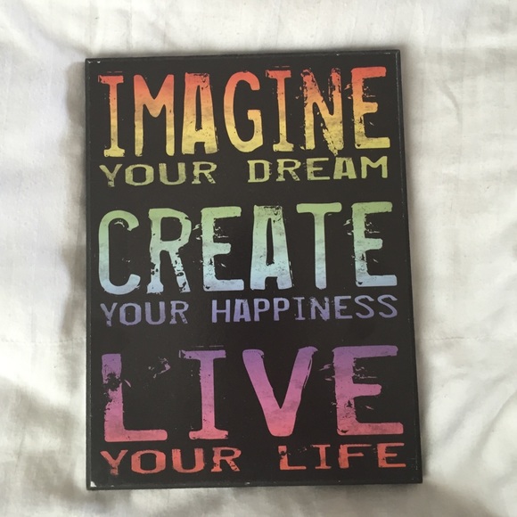 Imagine Create Live Inspirational Board