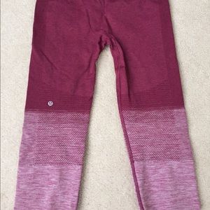 Lululemon In the flow Crops