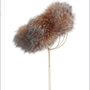 SURELL Fox Fur Headband
