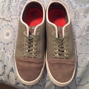 Men's Vans OTW Collection Gray Suede and Leather