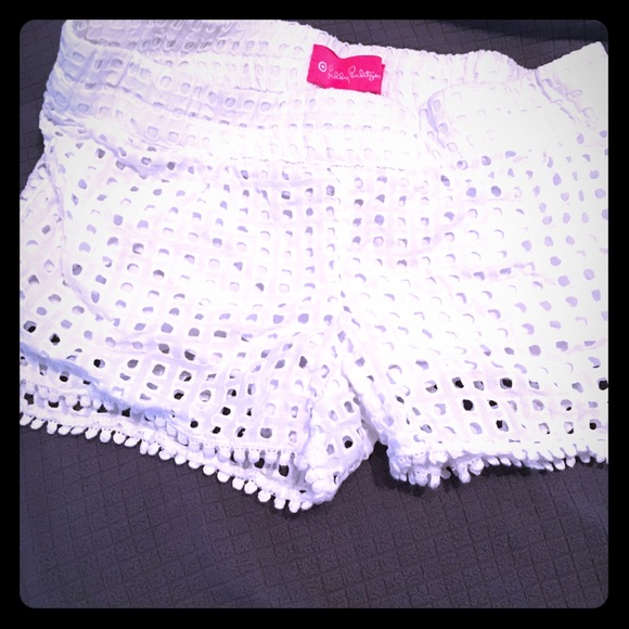 Lily Pulitzer for Target white shorts