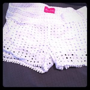 Lily Pulitzer for Target white shorts