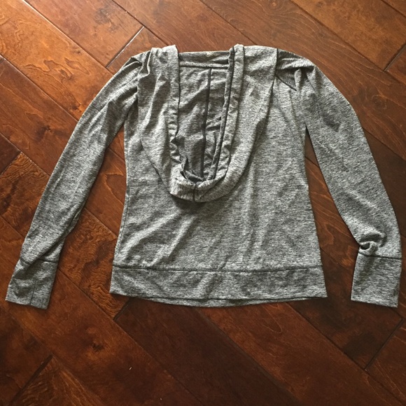 Cowl neck hoodie - Picture 2 of 2