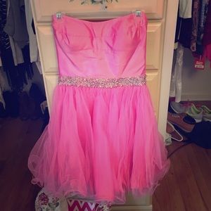 SALE Pink Sherri Hill Prom/ Homecoming Dress