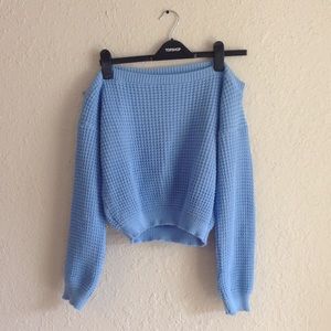 Crop top sweater