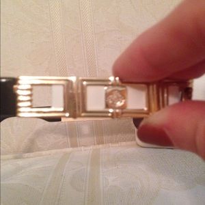 Versace sunglasses, case, cleaning cloth.