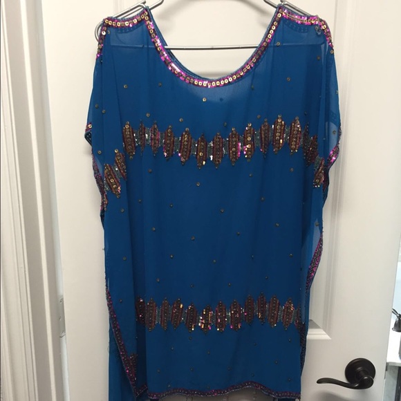 Hand Beaded Top - Picture 1 of 2
