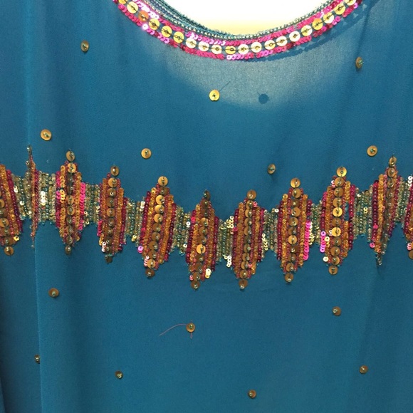 Hand Beaded Top - Picture 2 of 2