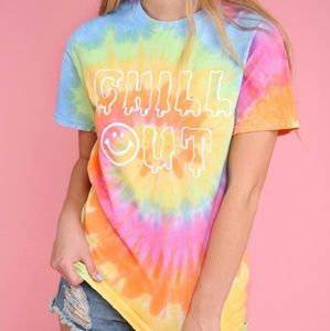 Tie Dye "Chill Out" Shirt
