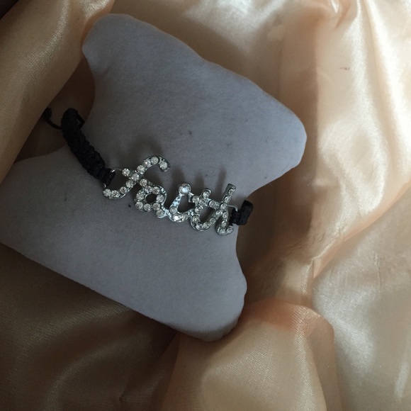 Adjustable FAITH bracelet