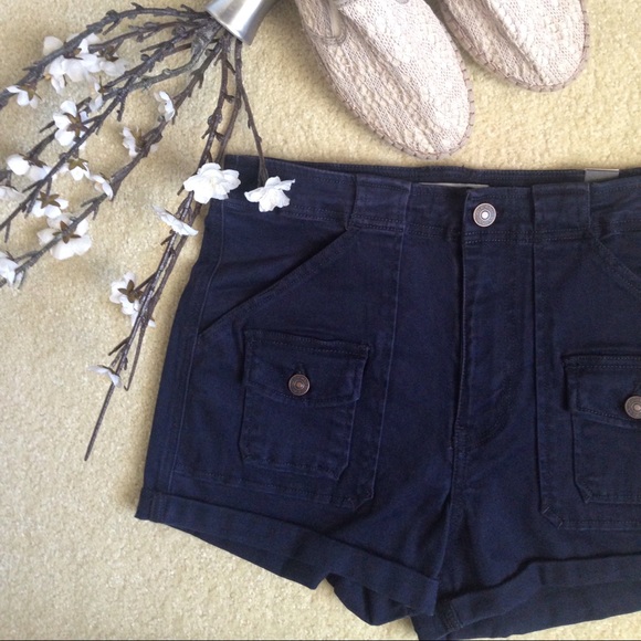 A&F high rise shorts