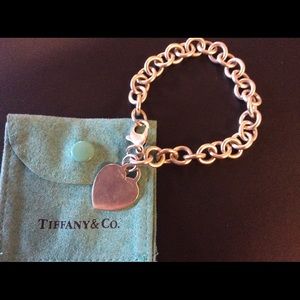 Tiffany & Co. Heart Charm Bracelet Weekend Special