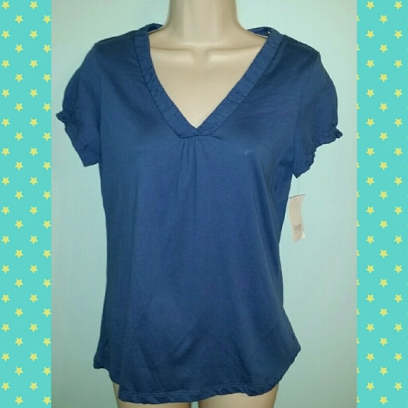 💥💥Liz & Co. Blue Blouse