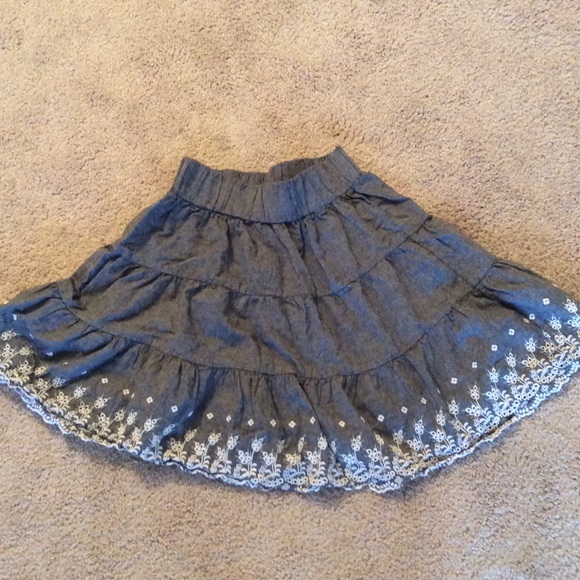 Denim Skirt Large
