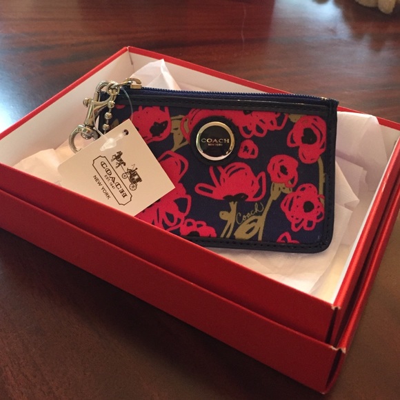 Cute coach Id wallet
