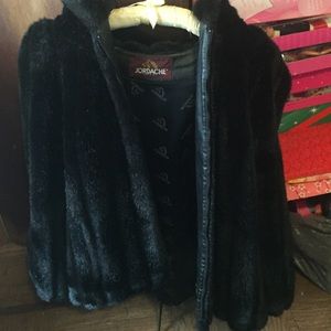 Vintage Jordache fake fur