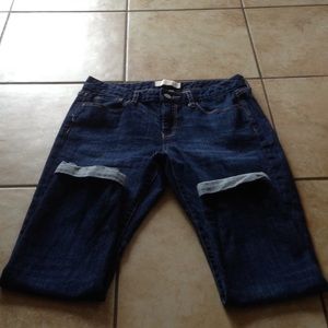 Banana Republic skinny fit cropped jeans