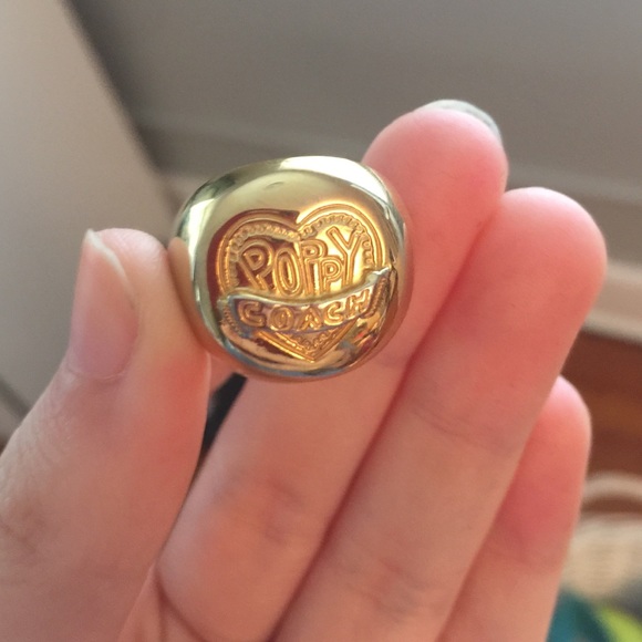 Coach Poppy Ring