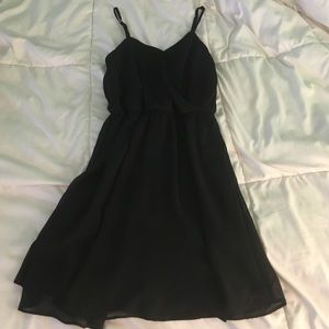 black dress