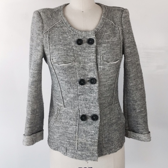 Isabel Marant Jackets & Blazers - Isabel Marant Grey Button Jacket 1
