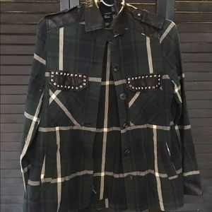 Adorable over sized flannel