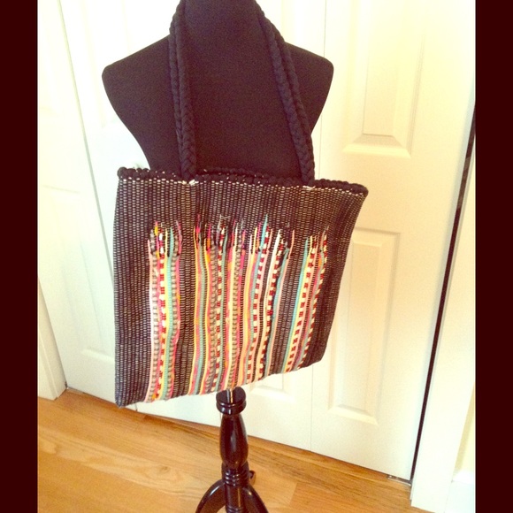 Gorgeous handmade rope bag