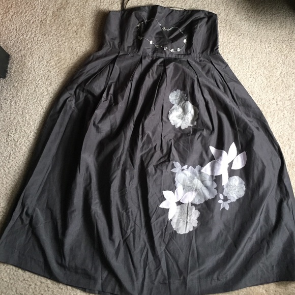 Gap embroidered strapless dress - Picture 1 of 3