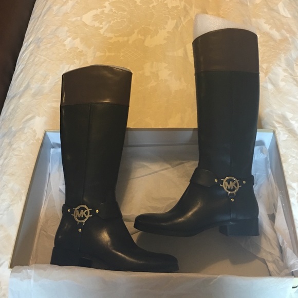 Brand new Michael Kors heeled boots