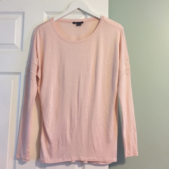 vince long sleeve top