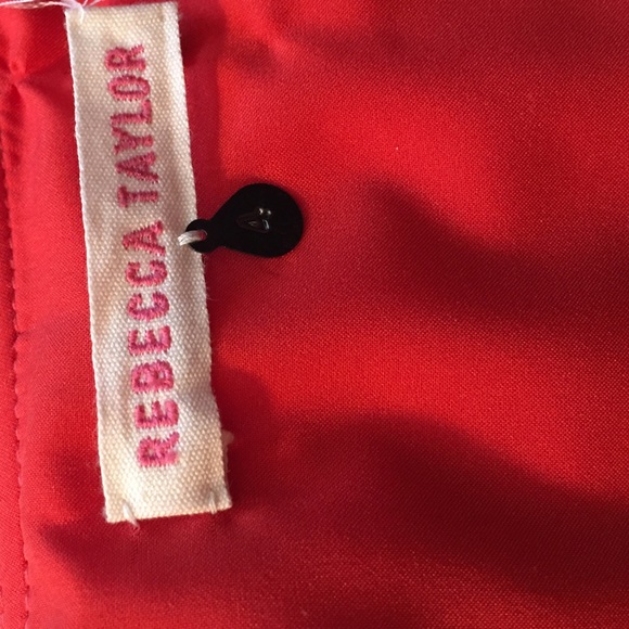 Rebecca Taylor Orange Knit Tank Dress - Picture 4 of 4