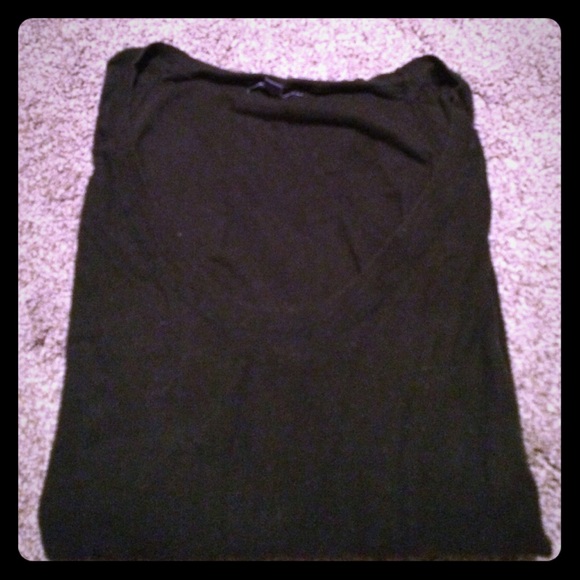 Scoop neck sweater
