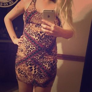 Body central mini dress