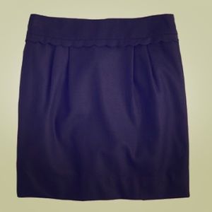 J. Crew Factory Scallop Skirt