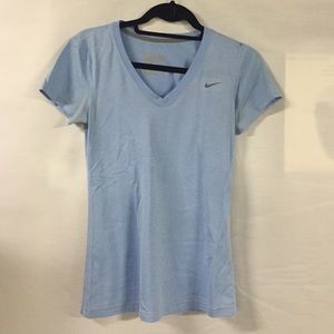 Nike V neck dri fit tee